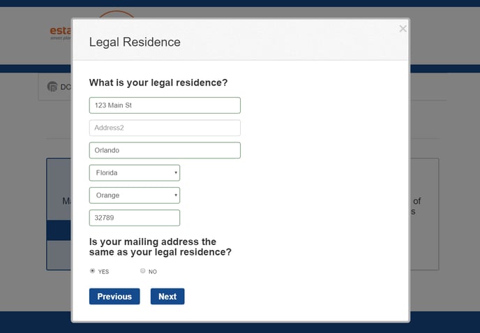 Trust_Legal Residence