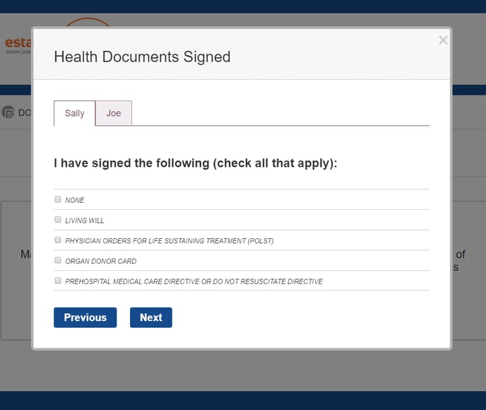 review health documents signed